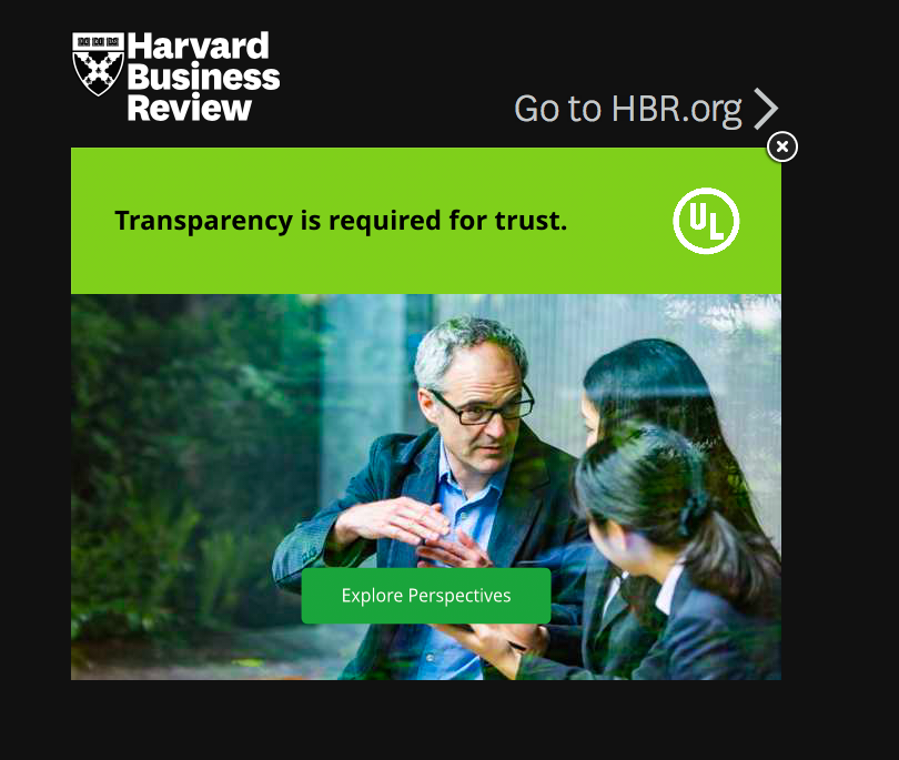 Transparency Trust